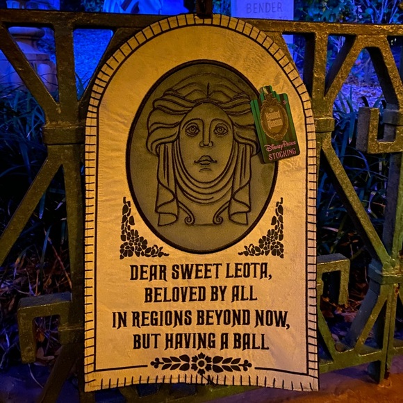 Disney Parks Haunted Mansion Christmas Stocking - Picture 2 of 3